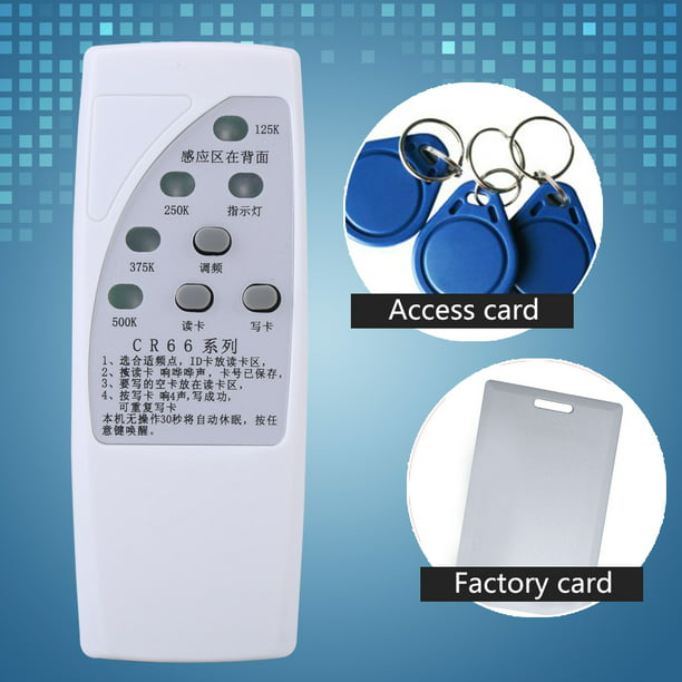 ID/IC Card Reader Writer RFID Copier Card Duplicator Parking Cards Antenna with LED Status Indicator for Access Cards 